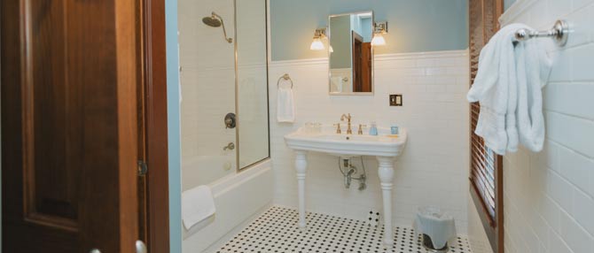 Bathroom and vanity